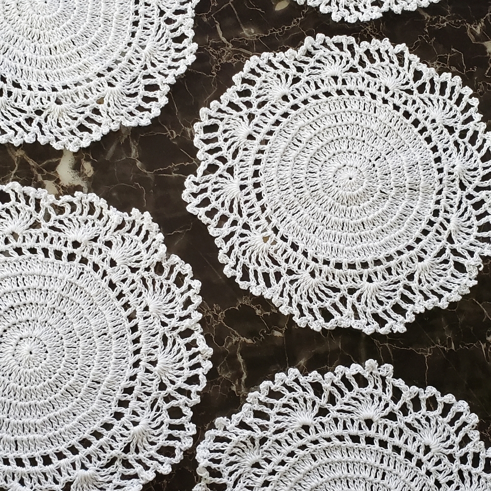 Doily Tea Set
